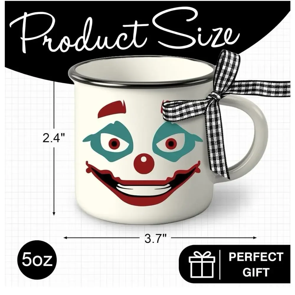Halloween Themed Mini Coffee Mug, Game Day, 5oz‎ Coffee Mug, Set of 3